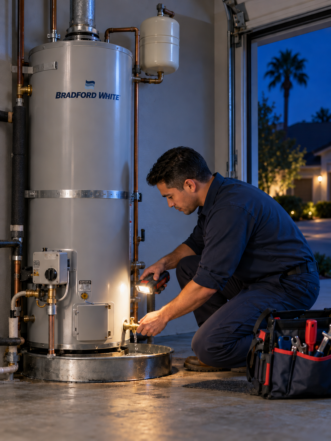 water heater installation