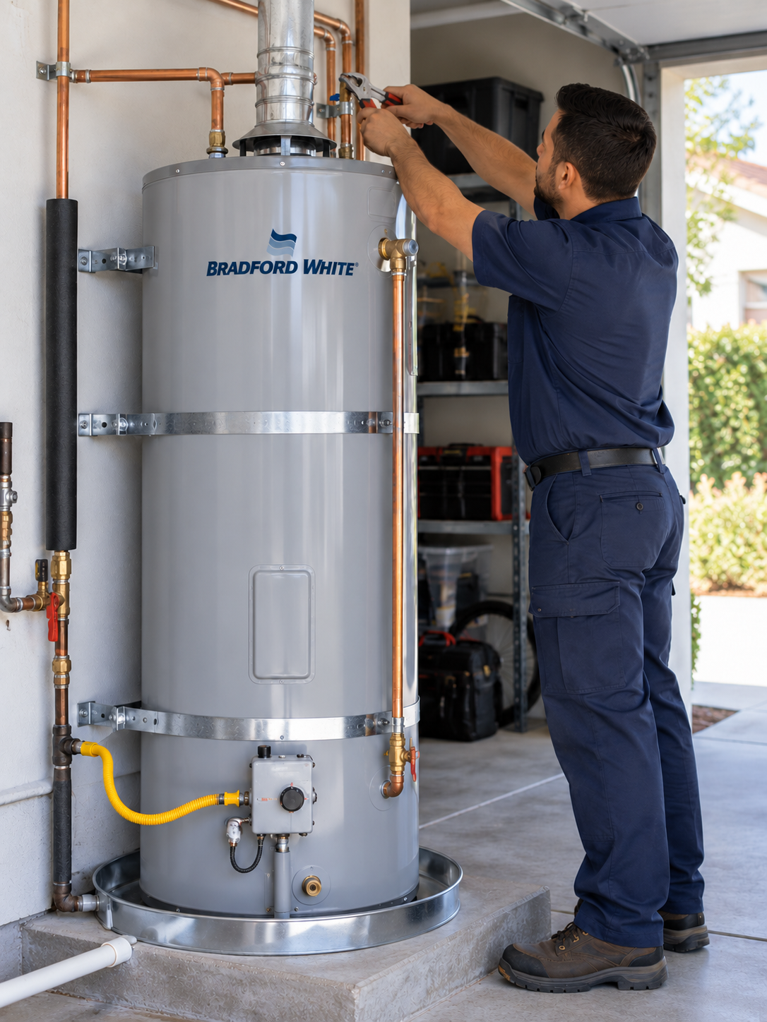 water heater installation