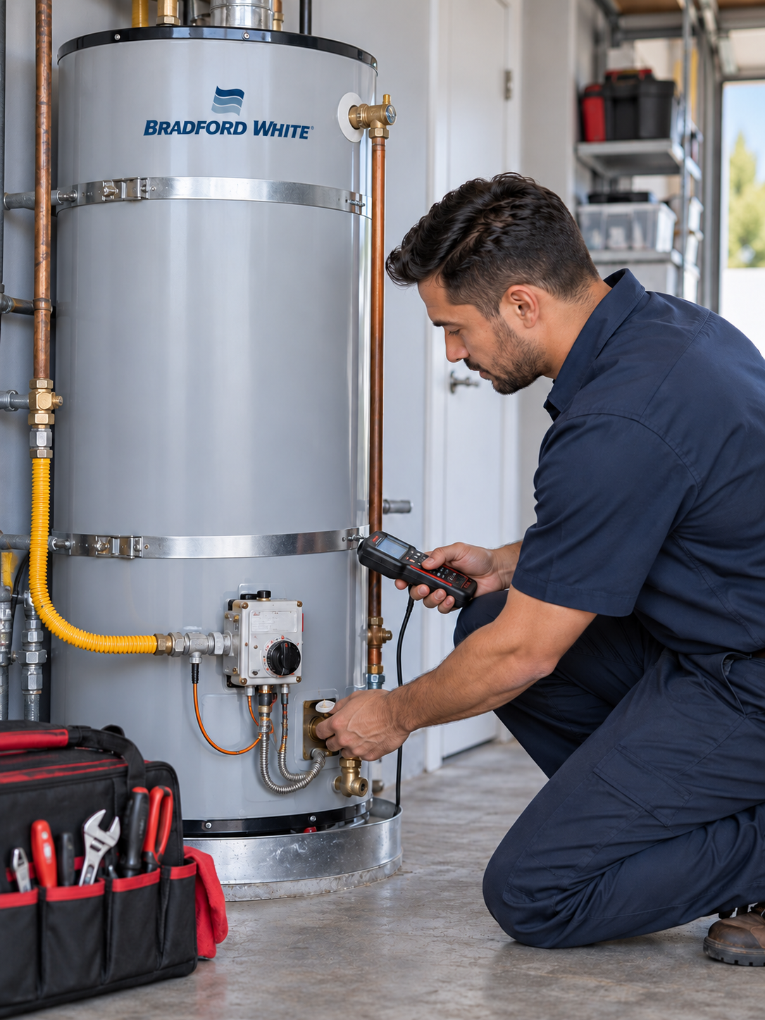 water heater installation